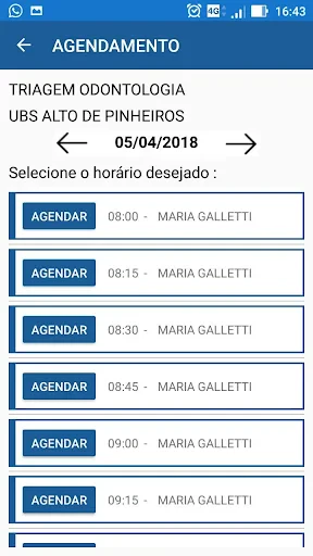 Agenda Fácil - Prefeitura SP screenshot
