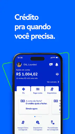 Agibank: Conta, Crédito screenshot
