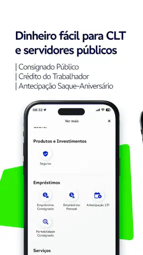 Agibank: Conta, Crédito screenshot