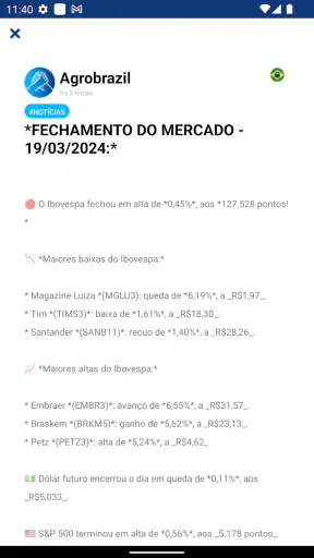 AgroBrazil screenshot