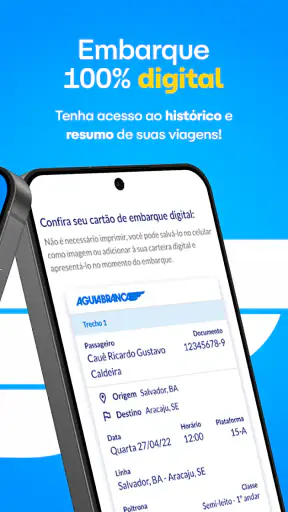Águia Branca: Comprar Passagem screenshot