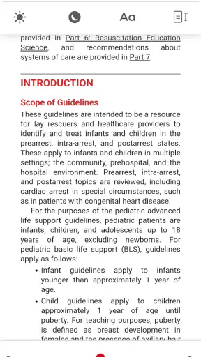 AHA eBook Reader screenshot