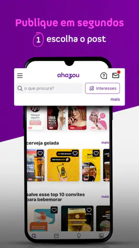 Ahazou: seus posts prontos screenshot