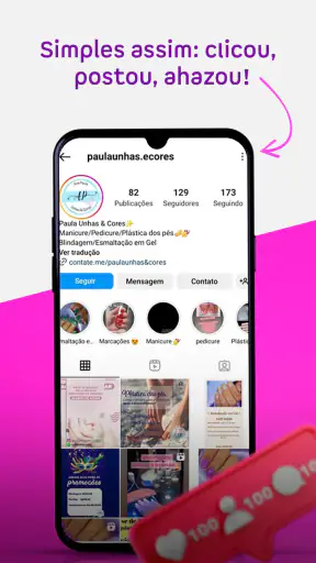 Ahazou: seus posts prontos screenshot