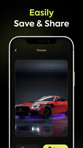 AI Car Designer Modify Style screenshot