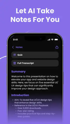 AI Note Taker - Meeting Notes screenshot