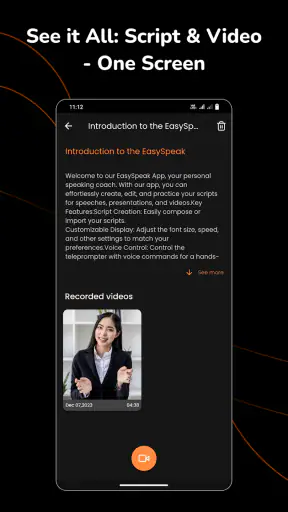 AI Teleprompter App for Video screenshot