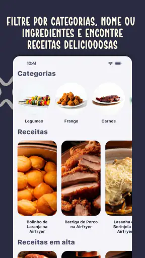 Air Fryer Receitas Fritadeira screenshot