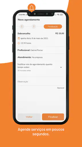 Ajatus: Agendamento online screenshot