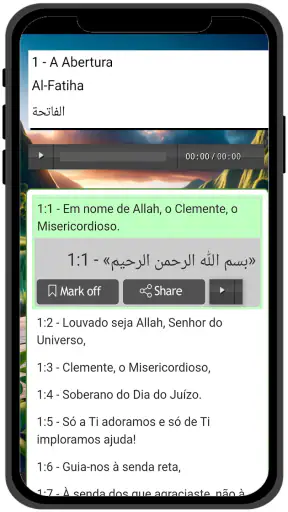 Alcorão em Português screenshot