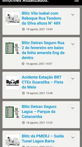 Alerta Rio Informes Lei Seca screenshot