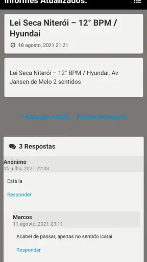 Alerta Rio Informes Lei Seca screenshot