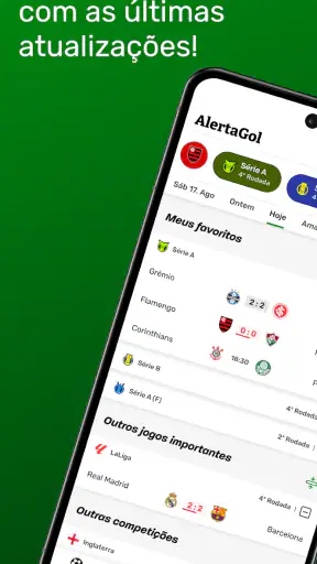 AlertaGol - Placar de Futebol screenshot