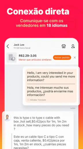 Alibaba.com - Mercado B2B screenshot