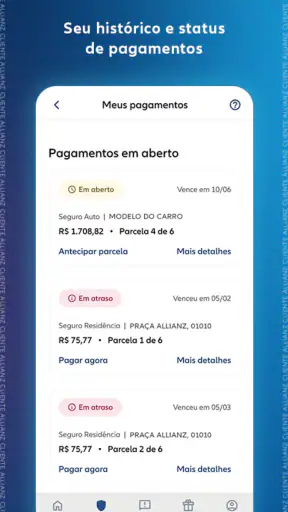 Allianz Cliente screenshot