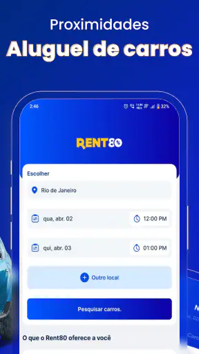 Aluguel de Carros・Rent80 screenshot
