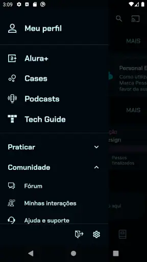 Alura Cursos Online screenshot