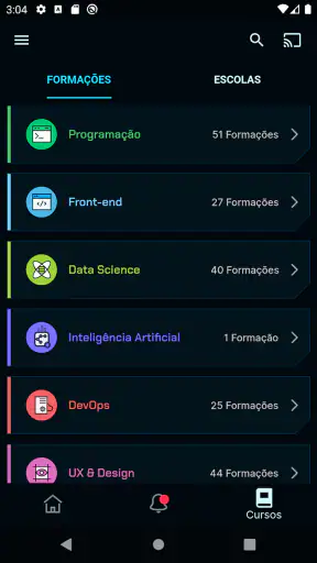 Alura Cursos Online screenshot