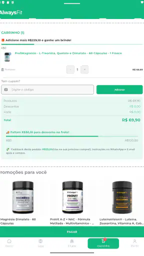 Always Fit: Vitaminas e Saúde screenshot