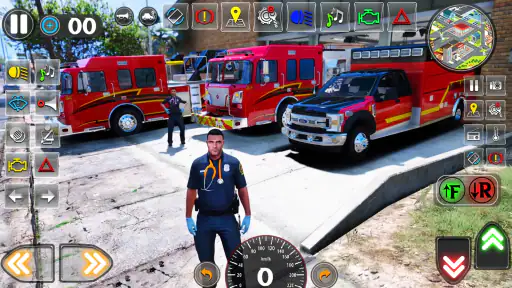 Ambulance Driving Game 3d screenshot