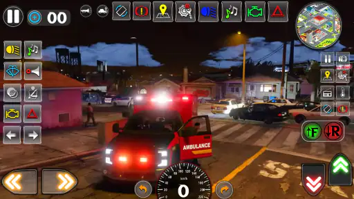 Ambulance Driving Game 3d screenshot