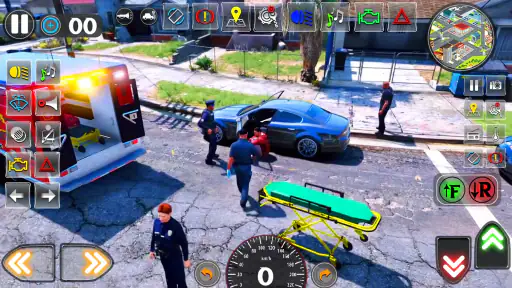 Ambulance Driving Game 3d screenshot