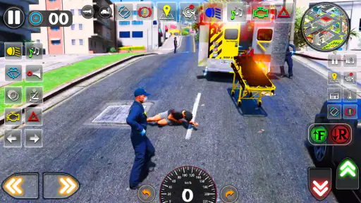 Ambulance Driving Game 3d screenshot