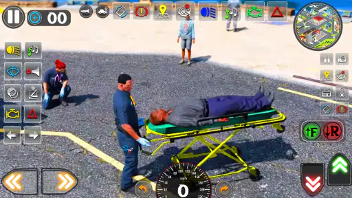 Ambulance Driving Game 3d screenshot