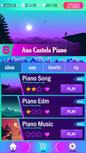 Ana Castela Piano Música screenshot