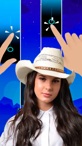 Ana Castela Piano Tiles Música screenshot