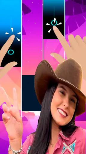Ana Castela Piano Tiles Música screenshot