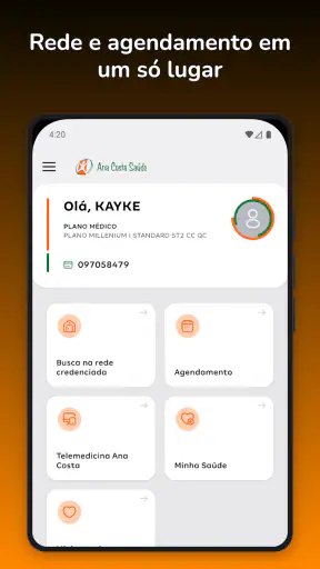 Ana Costa Saúde screenshot