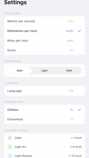 Anemometer: Wind Speed Tracker screenshot