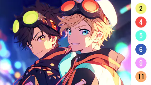 Anime Color - Jogos de Pintar screenshot