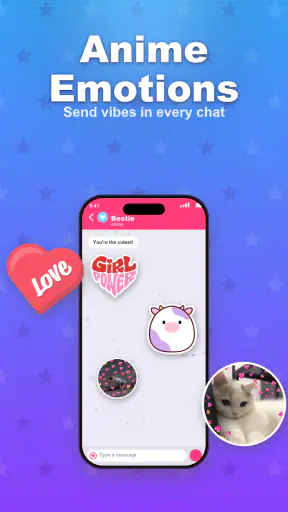 Anime Sticker Maker Studio screenshot