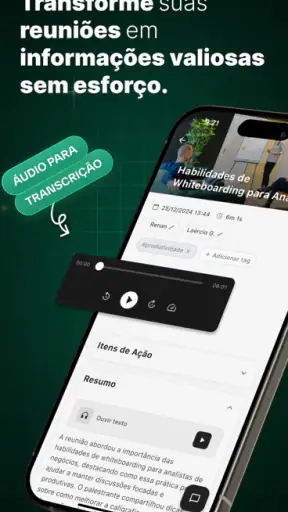 Anotar: Gravador para Reuniões screenshot
