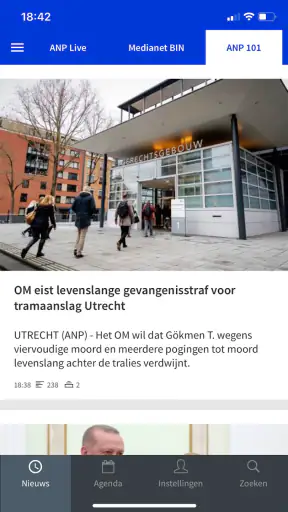 ANP App screenshot