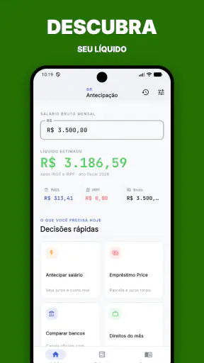 Antecipação de Salario Brasil screenshot