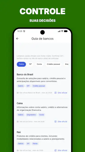 Antecipação de Salario Brasil screenshot