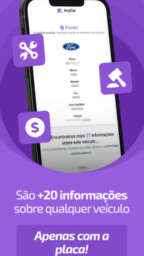 AnyCar: Consulta Placa screenshot