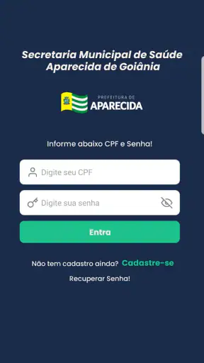 Aparecida Saúde - Paciente screenshot
