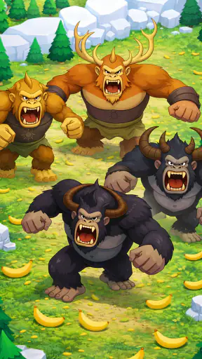 Apes Fighting Game screenshot