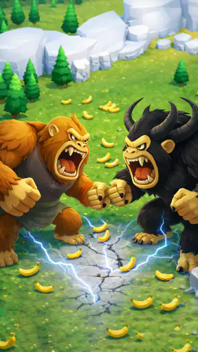 Apes Fighting Game screenshot