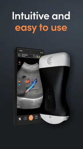 App de Ultrassom Clarius screenshot