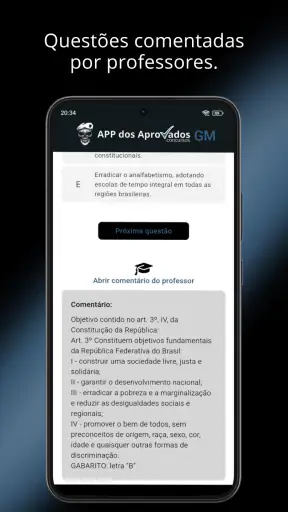 APP dos Aprovados Policiais screenshot