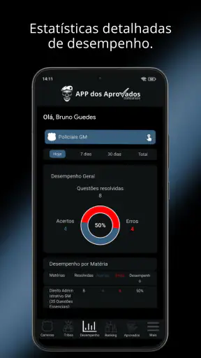 APP dos Aprovados Policiais screenshot