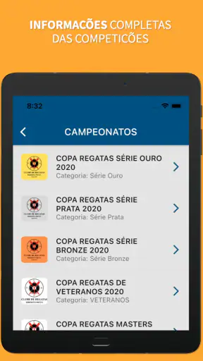 App Esportivo screenshot