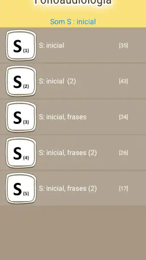 App Fonoaudiologia :exercícios screenshot