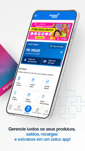 App Riocard Mais screenshot