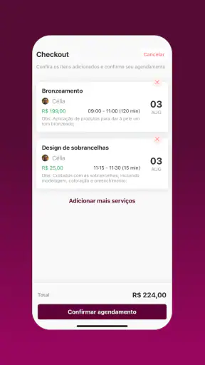 AppBeleza: Cliente screenshot